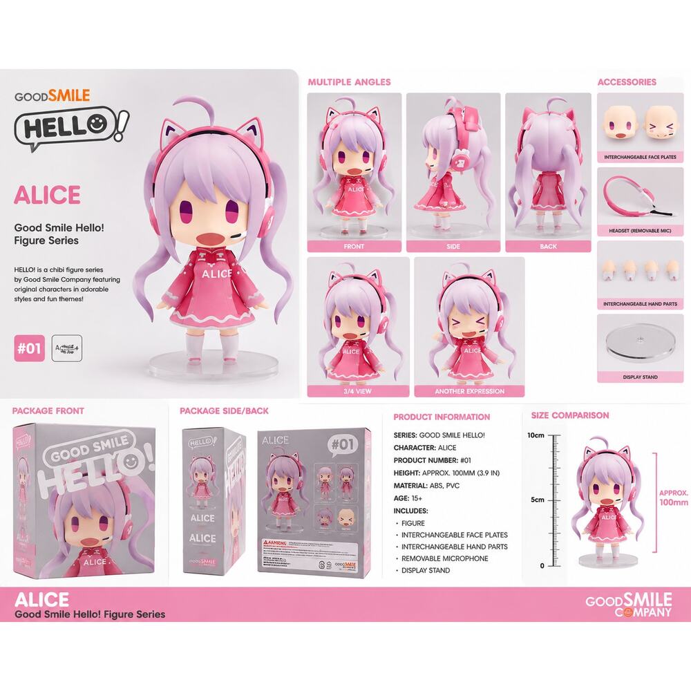 Good Smile Hello! Alice - Picture 2 of 2